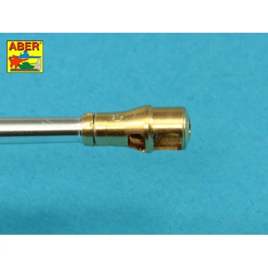 7, 5 cm barrel with muzzle brake for Panther Ausf.A, 1/35 - Aber Mo...