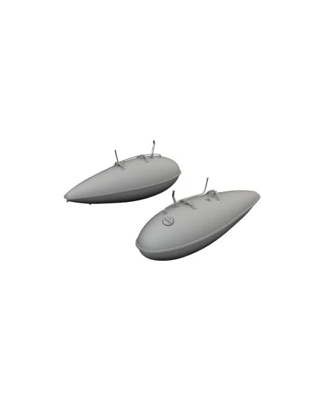 P-51D 75gal drop tanks PRINT, 1/72 - Eduard Accessories 672373
