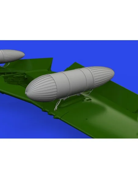 P-51D 108gal paper drop tanks PRINT, 1/72 - Eduard Accessories 672374