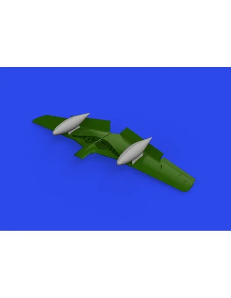 P-51D 165gal fuel tanks PRINT, 1/72 - Eduard Accessories 672376