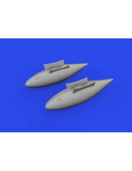 P-51D 165gal fuel tanks PRINT, 1/72 - Eduard Accessories 672376