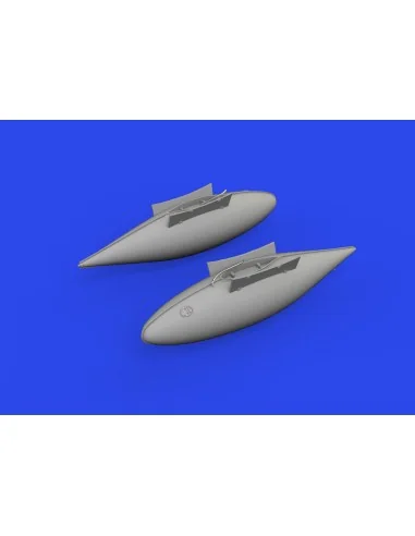P-51D 165gal fuel tanks PRINT, 1/72 - Eduard Accessories 672376