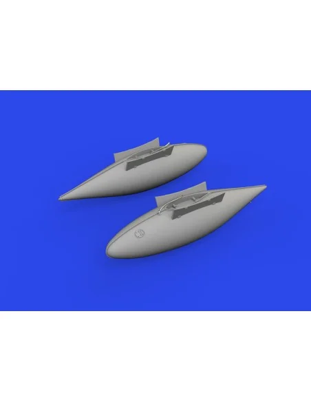 P-51D 165gal fuel tanks PRINT, 1/72 - Eduard Accessories 672376