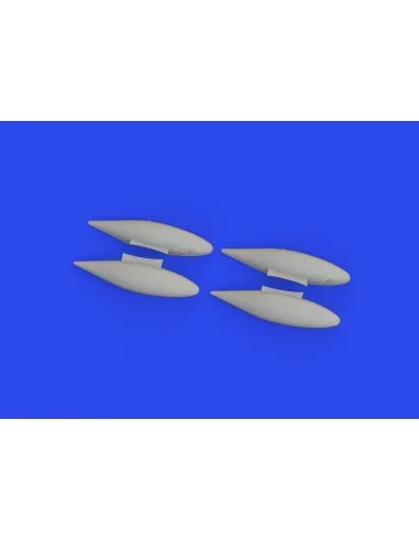 P-51D 165gal fuel tanks PRINT, 1/72 - Eduard Accessories 672376