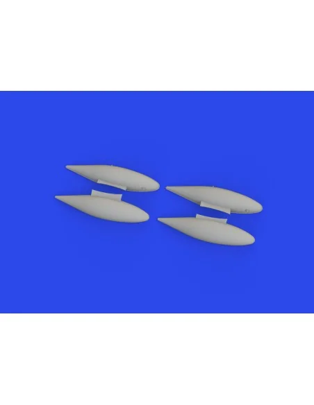 P-51D 165gal fuel tanks PRINT, 1/72 - Eduard Accessories 672376
