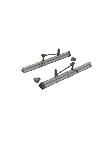 P-51D bazooka rocket launcher, 1/72 - Eduard Accessories 672378