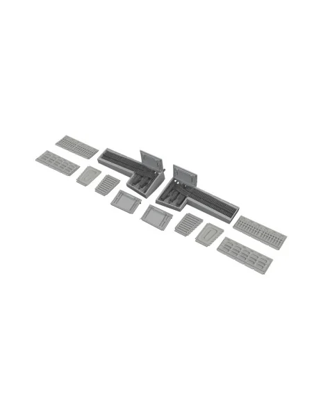 [NO_DESC] P-51D gun bays PRINT, 1/72 - Eduard Accessories 672379