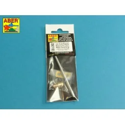 U.S 90 mm M3 barrel with muzzle brake for T26E3, Pershing, 1/35 - A...