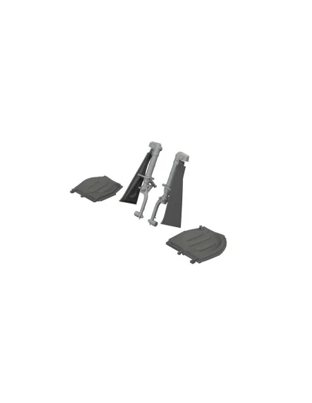 P-51D undercarriage legs PRINT EDUARD, 1/72 - Eduard Accessories 67...