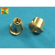 U.S 90 mm M3 barrel with muzzle brake for T26E3, Pershing, 1/35 - A...