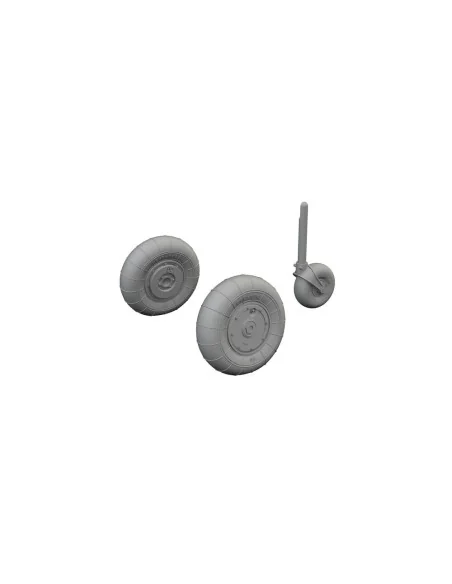 [NO_DESC] Bf 109G-10 wheels, 1/72 - Eduard Accessories 672385
