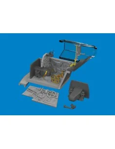 [NO_DESC] Bf 109G-10 cockpit PRINT, 1/72 - Eduard Accessories 672388 2