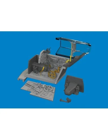 Bf 109G-10 cockpit PRINT, 1/72 - Eduard Accessories 672388