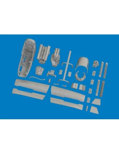 P-51D engine PRINT EDUARD, 1/72 - Eduard Accessories 672389