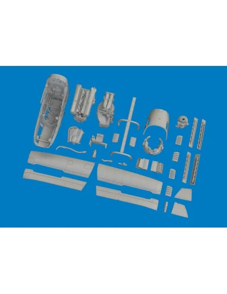 P-51D engine PRINT EDUARD, 1/72 - Eduard Accessories 672389