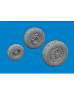 F-35B wheels, 1/72 - Eduard Accessories 672390