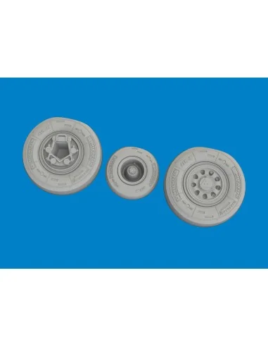 [NO_DESC] F-35B wheels, 1/72 - Eduard Accessories 672390