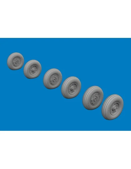 Chinook HC.1 wheels AIRFIX, 1/72 - Eduard Accessories 672393