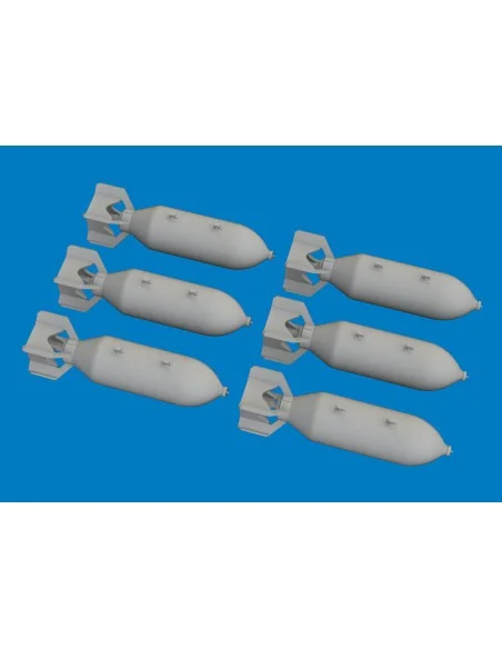 US 500lb bombs PRINT, 1/72 - Eduard Accessories 672394