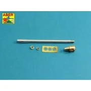 U.S 90 mm M3 barrel with muzzle brake for T26E3 , Pershing - Aber M...