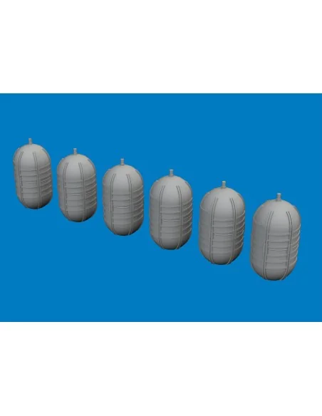 [NO_DESC] WWII USAAF oxygen tank G-1 PRINT, 1/72 - Eduard Accessori...