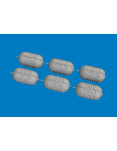 [NO_DESC] WWII USAAF oxygen tank G-1 PRINT, 1/72 - Eduard Accessori...