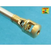 U.S 90 mm M3 barrel with muzzle brake for T26E3, Pershing, 1/35 - A...