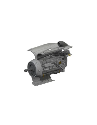 Bf 109G-10 WNF engine PRINT EDUARD, 1/72 - Eduard Accessories 672399