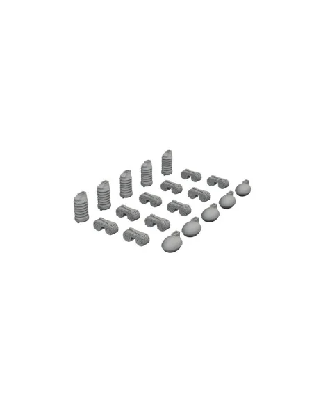 [NO_DESC] MG 15 magazines & case catchers PRINT, 1/72 - Eduard Acce...