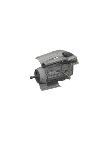 Bf 109G-10 Erla engine PRINT EDUARD, 1/72 - Eduard Accessories 672402