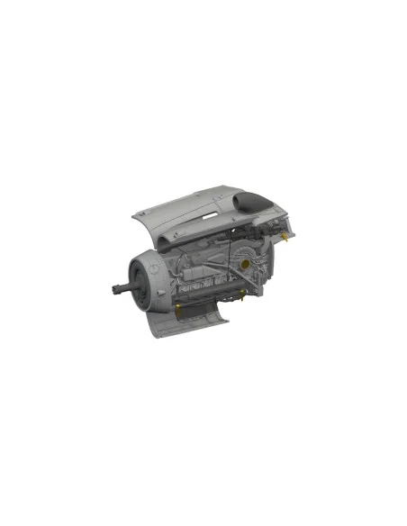 Bf 109G-10 Erla engine PRINT EDUARD, 1/72 - Eduard Accessories 672402