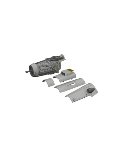 Bf 109G-10 Erla engine PRINT EDUARD, 1/72 - Eduard Accessories 672402