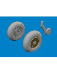 Spitfire Mk.V wheels TAMIYA, 1/72 - Eduard Accessories 672407
