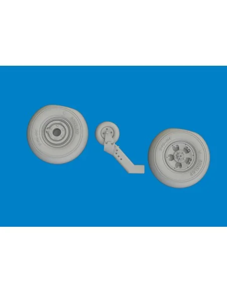Spitfire Mk.V wheels TAMIYA, 1/72 - Eduard Accessories 672407