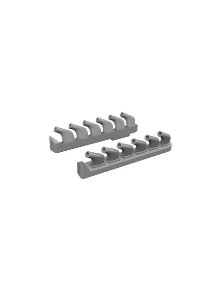 P-51 exhaust stacks PRINT TAMIYA, 1/72 - Eduard Accessories 672411