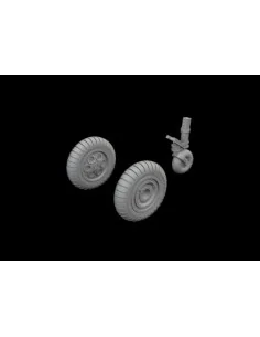 Fw 190A wheels early TAMIYA, 1/72 - Eduard Accessories 672419
