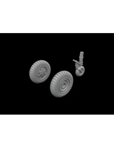 Fw 190A wheels early TAMIYA, 1/72 - Eduard Accessories 672419