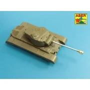 U.S 90 mm M3 barrel with muzzle brake for T26E3 , Pershing - Aber M...