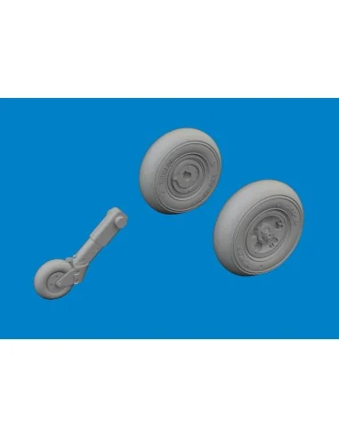 Spitfire Mk.I/II/V wheels for IBG, 1/72 - Eduard Accessories 672424