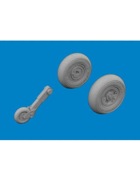 Spitfire Mk.I/II/V wheels for IBG, 1/72 - Eduard Accessories 672424