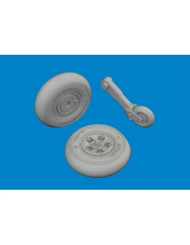 Spitfire Mk.I/II/V wheels for IBG, 1/72 - Eduard Accessories 672424