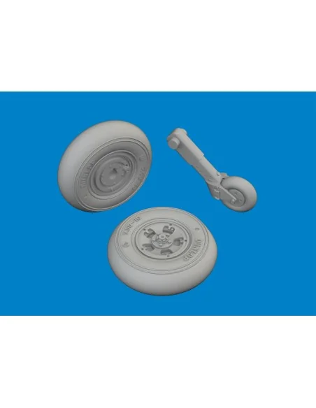 [NO_DESC] Spitfire Mk.I/II/V wheels for IBG, 1/72 - Eduard Accessor...
