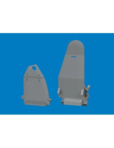 Mosquito seats w/ integral belts PRINT for Special Hobby, 1/72 - Ed...