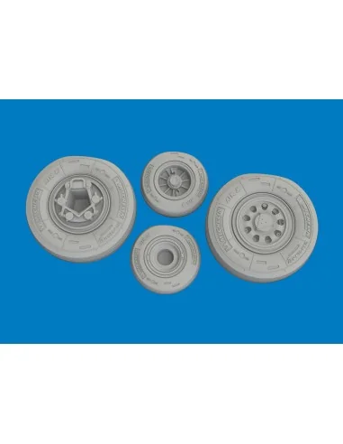 F-35C wheels for Tamiya, 1/72 - Eduard Accessories 672429