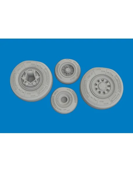 F-35C wheels for Tamiya, 1/72 - Eduard Accessories 672429
