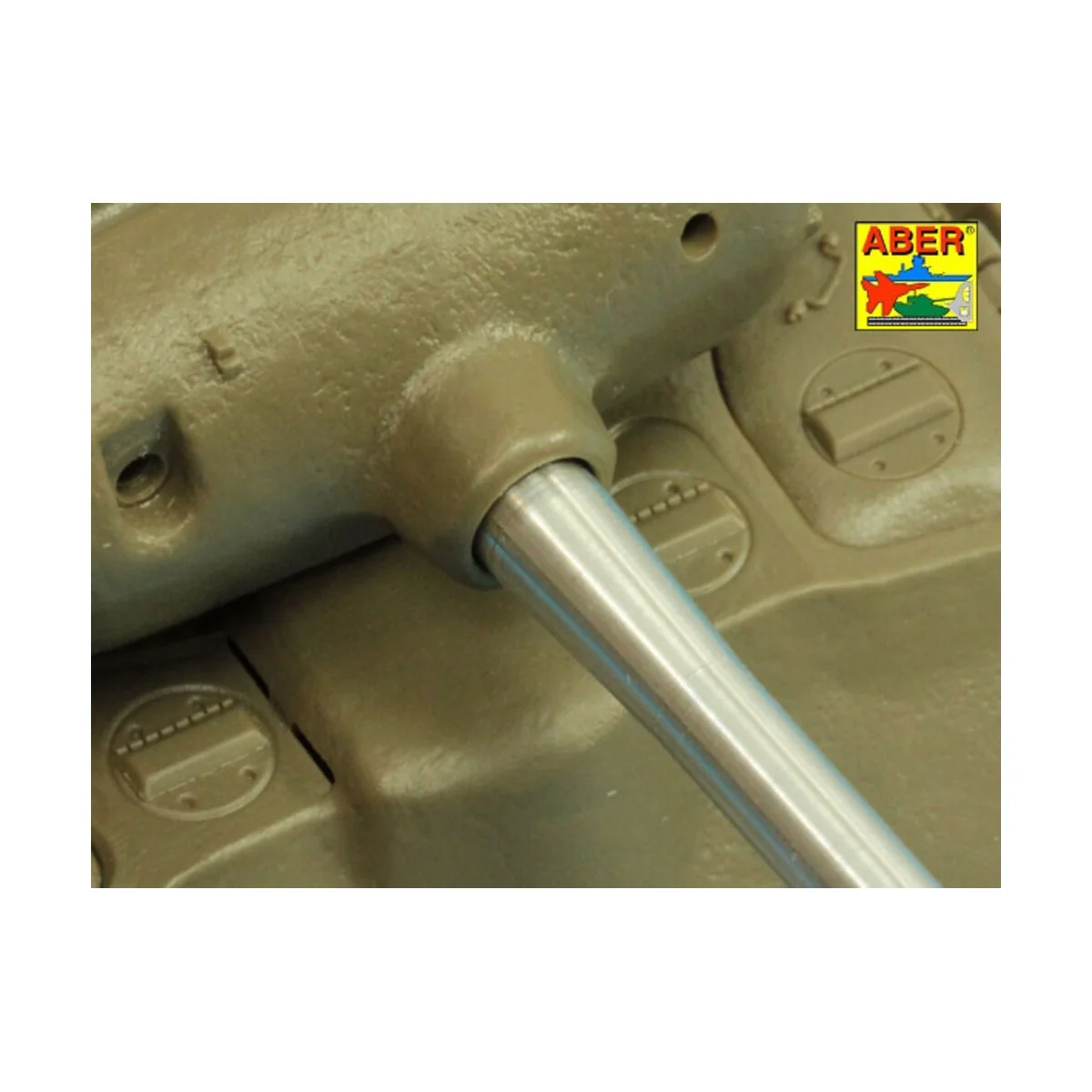 U.S 90 mm M3 barrel with muzzle brake for T26E3, Pershing, 1/35 - A...