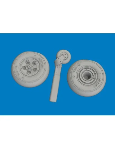 Spitfire Mk.V wheels for Eduard, 1/72 - Eduard Accessories 672434