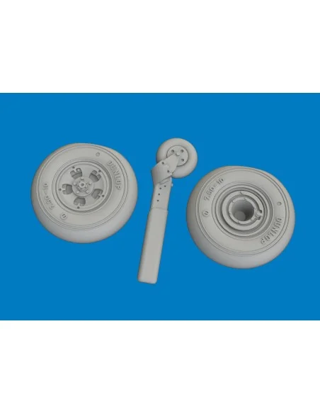 Spitfire Mk.V wheels for Eduard, 1/72 - Eduard Accessories 672434