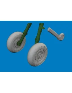 Spitfire Mk.V wheels for Eduard, 1/72 - Eduard Accessories 672434 2