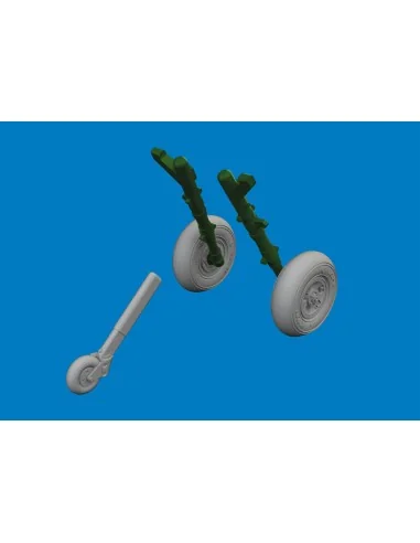 Spitfire Mk.V wheels for Eduard, 1/72 - Eduard Accessories 672434